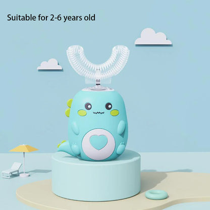 HappyBrush™ – Escova Elétrica Infantil em U 360°