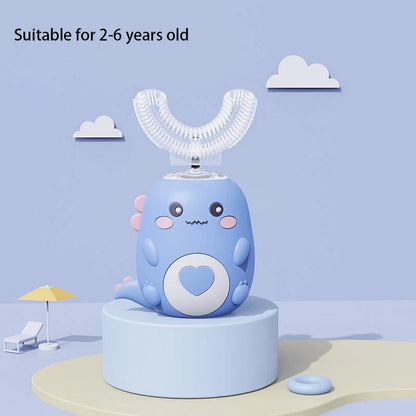 HappyBrush™ – Escova Elétrica Infantil em U 360°