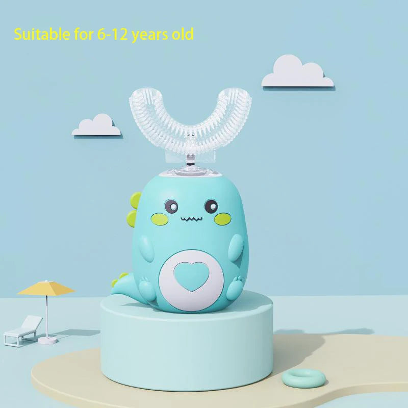HappyBrush™ – Escova Elétrica Infantil em U 360°